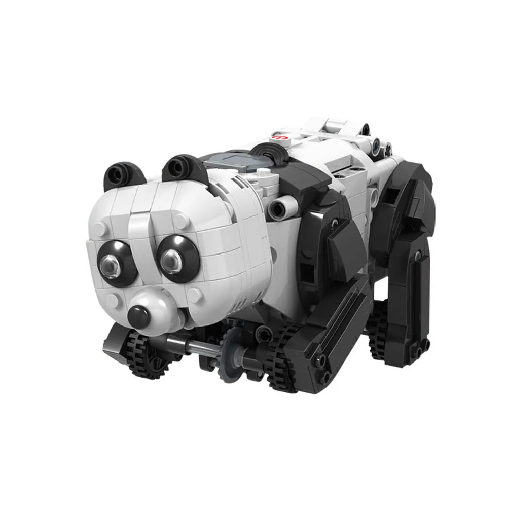 Domibot электронный панда Смарт Радиоуправляемый игрушечный робот избегание препятствий ползать робот игрушечные лошадки