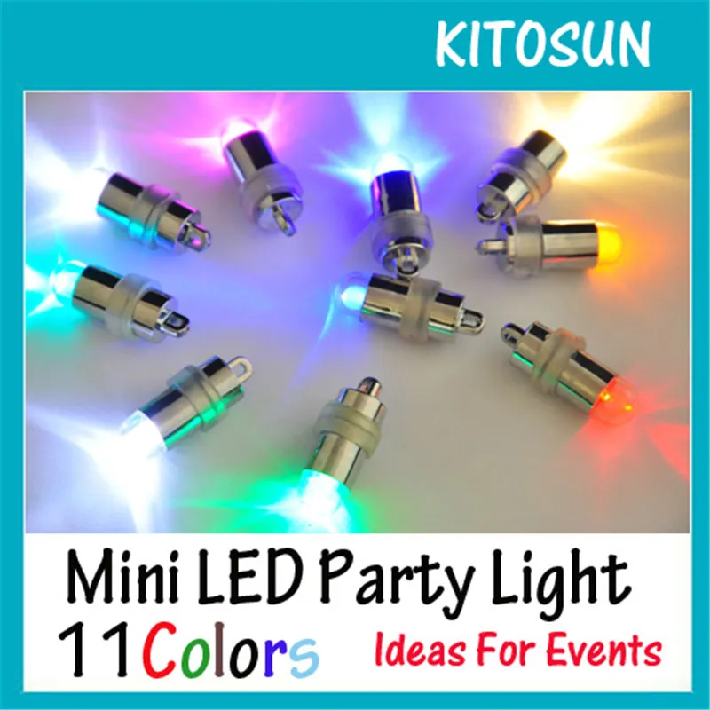 Micro Mini Lights Wedding Decor Waterproof Single Battery Operated 10 Pieces/Lot 