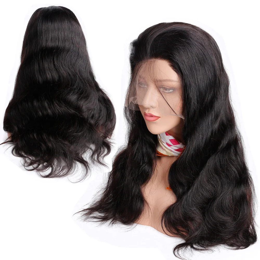 360 lace frontal wigs body wave
