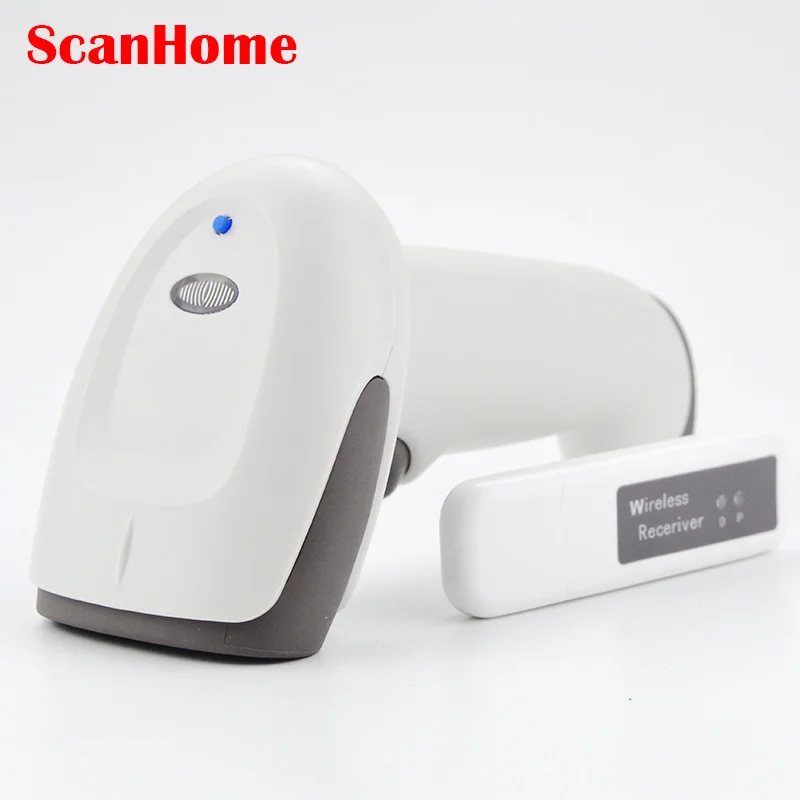 ScanHome-SH-3300W اللاسلكية 1D ماسحة ضوئية بالليزر صريحة الإلكترونية سطح واحد عالية السرعة ماسحة الباركود آلة استيراد قراءة Hea