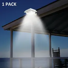 T-SUN Солнечный желоб светильник PIR датчик движения лампа водонепроницаемый IP44 Открытый 12 светодиодный солнечный светильник для сада гаража 6000K холодный белый