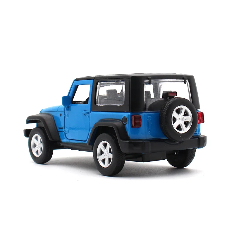 CAIPO 1:43 Jeep Wrangler литая под давлением модель автомобиля металлический материал коллекция детских игрушек украшение игрушка с инерционным механизмом модель автомобиля