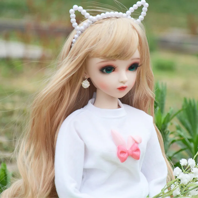 BJD кукла 60 см шарнирная кукла зеленые глаза BJD кукла с макияжем ручной работы красивые игрушки для девочек подарок BJD 1/3 куклы платье для куклы