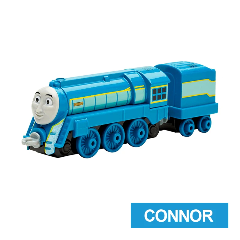 

x7 Gift 1: 64 Vehicles Diecasts Thomas with hook CONNOR Thomas And Friends Magnetic Thomas Truck Engine Train Toys For Boys