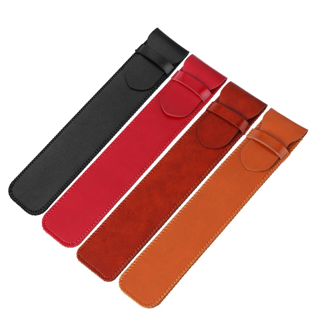 Microfiber PU Leather Stylus Protective Case Sleeve Pouch for Apple