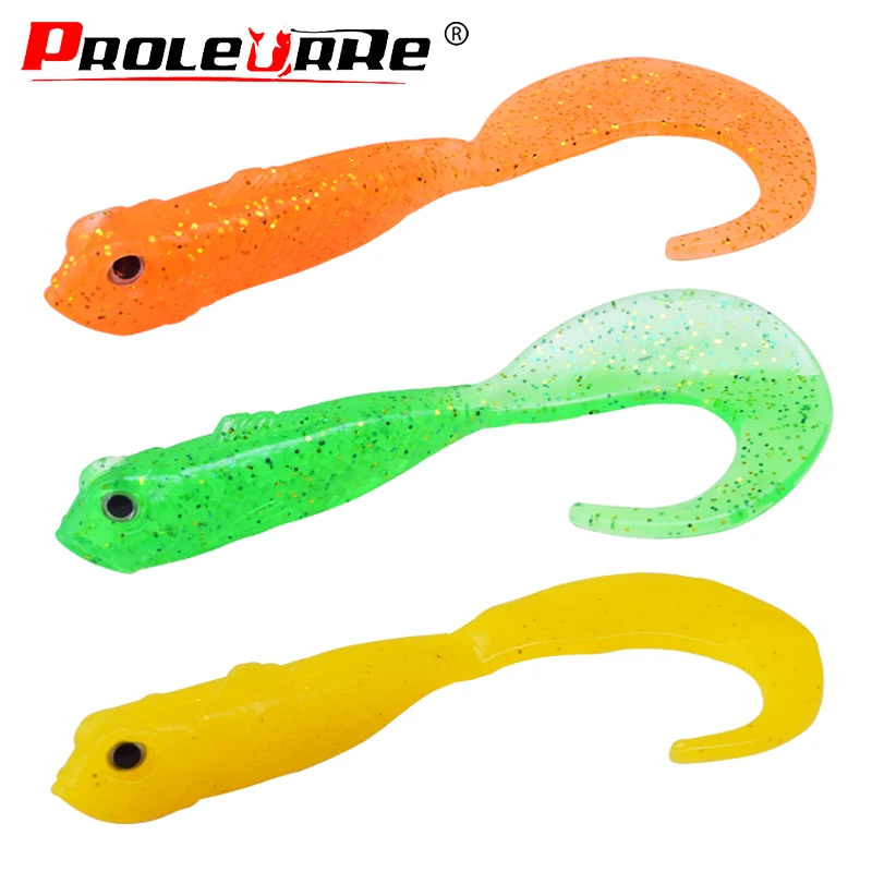 

5Pcs/lot Fishing Lure Soft Bait 80mm 3.8g Soft Worm Artificial Silicone Bait Swimbait Bass Shad jig Wobblers Fishing tackle