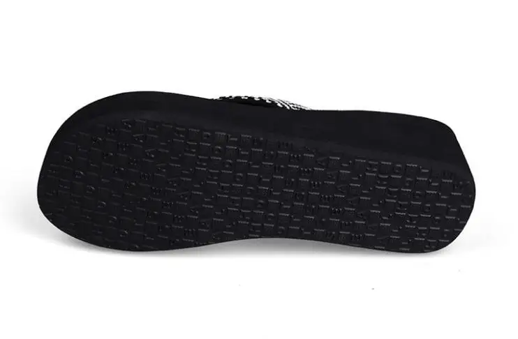 brown flip flops women beach