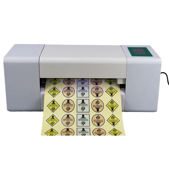 High quality automatic small adhesive sticker paper die cutting machine
