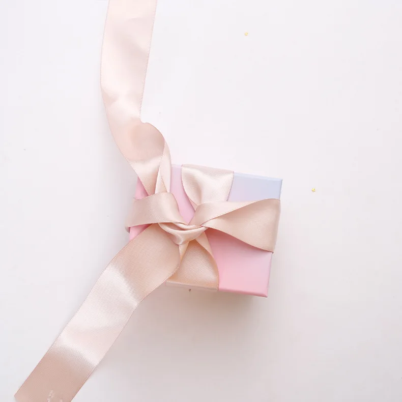 1 шт. розовый фиолетовый градиент Свадьба День рождения подарочная упаковка коробки конфеты печенье коробочка для кондитерских изделий креативные ювелирные изделия коробка для колец