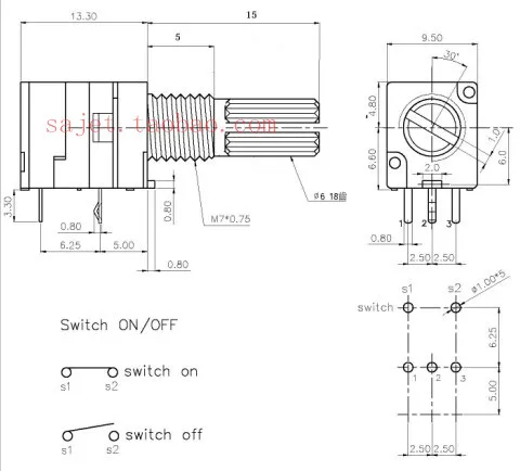 pces rv097ns com potenciometro linear das porcas 01