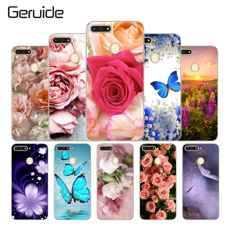 

Honor 7A Pro Case Painted Soft Silicone Case for Huawei Honor 7A Pro 5.7" Covers honor 7a pro silicone Capa case for honor7a pro