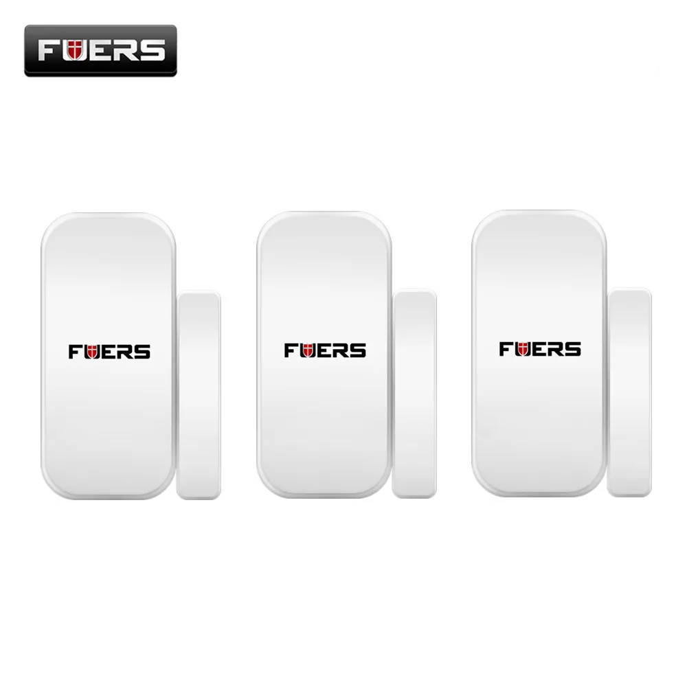 

2019 Fuers 3pcs/lot Wireless Door Magnetic Sensor Detector For WG11 WIFI GSM PSTN Home Security Burglar Voice Alarm System