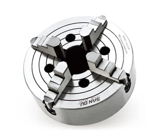 

K72-200 independent manual chuck 4 jaws lathe chuck welding positioner chuck