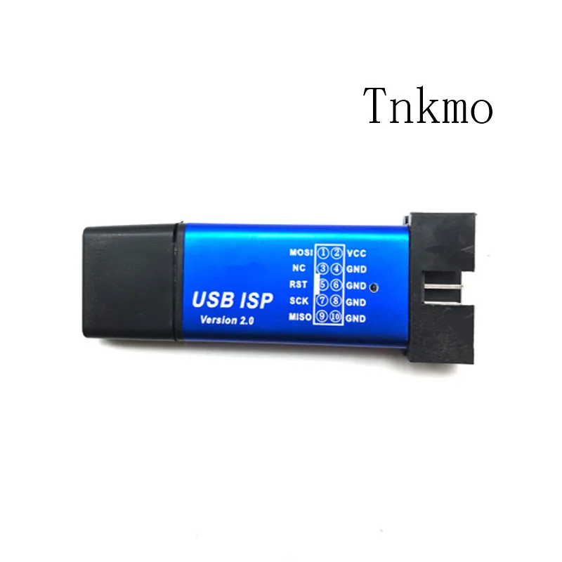 

1PCS USB ISP USBasp USBisp Programmer for 51 ATMEL AVR download support Win 7 64 (RANDOM COLOR)