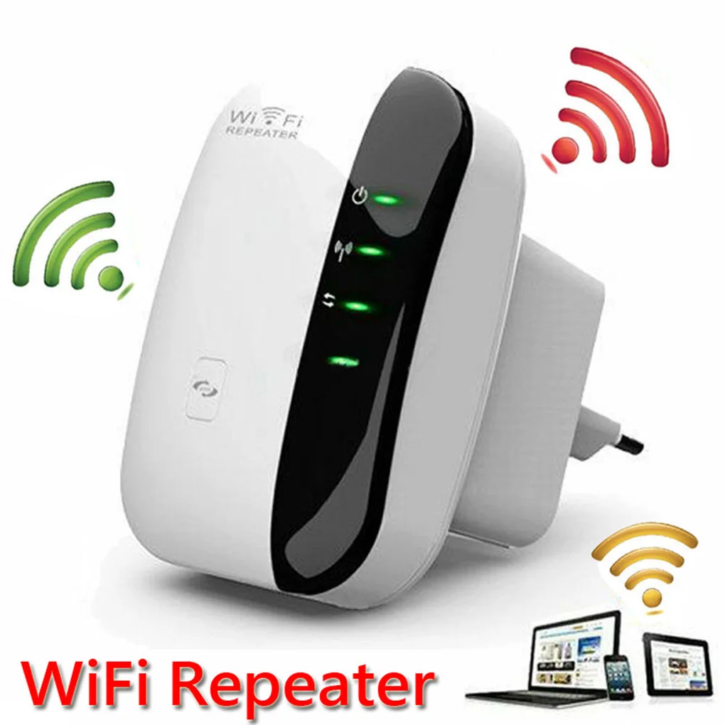 

Wireless-N Wifi Repeater Network Wi Fi Routers 300Mbps Range Expander Signal Booster Extender WIFI Ap Wps Encryption