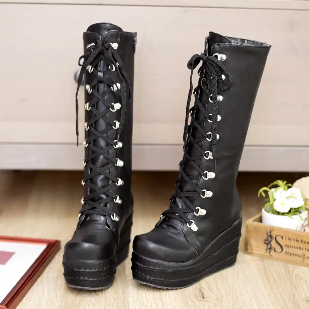 really tall platform shoes