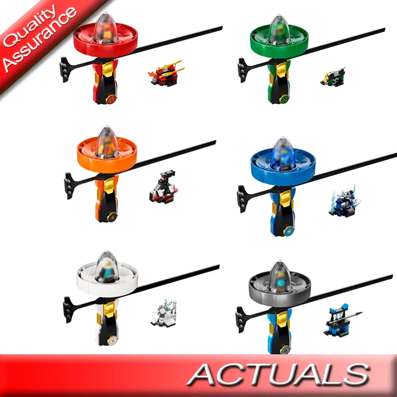 

6 Styles BELA 10791 10796 Movie Jay Kai Spinjitzu Master Sets Building Blocks Bricks Bricks Toy Compatible with Lego 70637