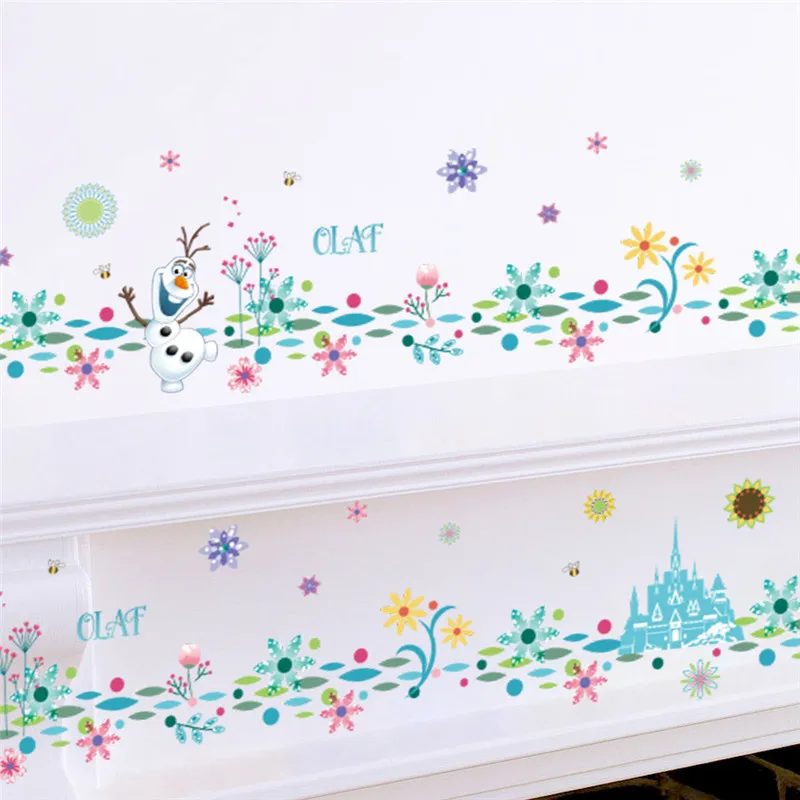 Cartoon Kids DIY Elsa Sticker Frozen Puzzle Children's Room Decoration Kindergarten Stickers Cute Pegatinas Autocollant Enfant Cartoon Kids DIY Elsa Sticker Frozen Puzzle Children's Room Decoration Kindergarten Stickers Cute Pegatinas Autocollant Enfant