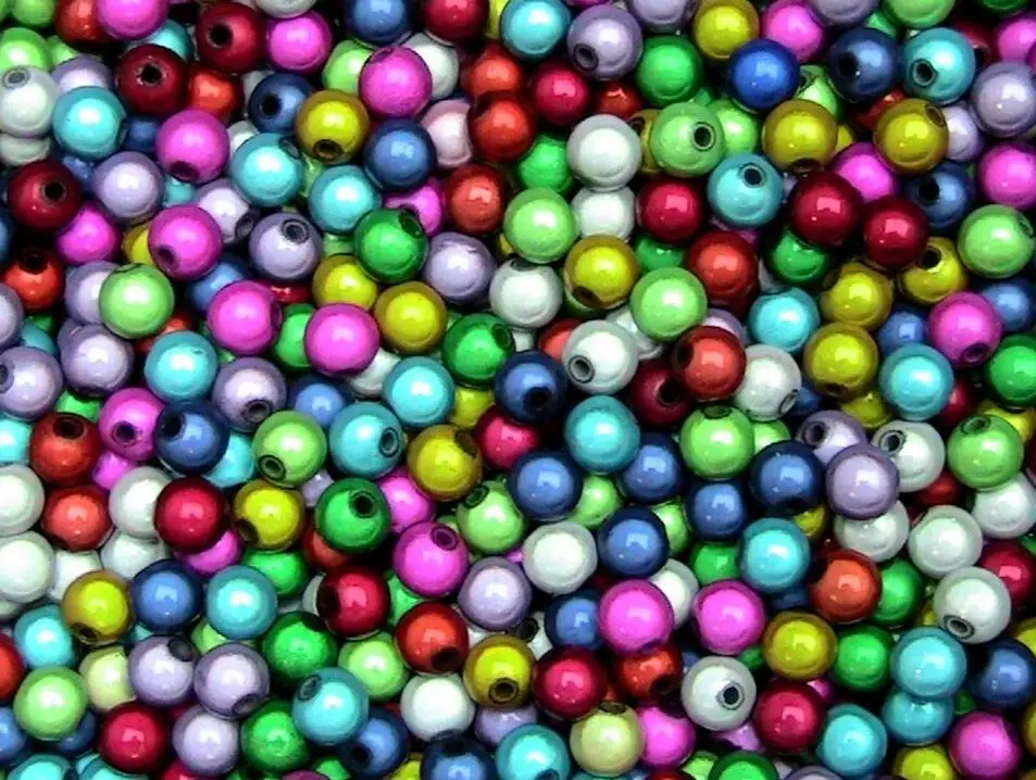 

Factory Price Top Quality 4 mm Mixed Color 3D Illusion Miracle Beads Acrylic Spacer Beads For Jewelry Making Bracelet Craft NEW