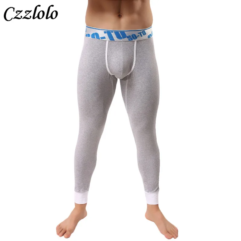 Czzlolo/фирменные подштанники осеннее нижнее белье зимнее Мужское узкие брюки