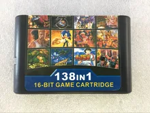 The Best 138 in 1 Game Cartridge 16 bit MD Game Card For Sega Mega Drive for original console and Miscellaneous The Best 138 in 1 Game Cartridge 16 bit MD Game Card For Sega Mega Drive for original console and Miscellaneous
