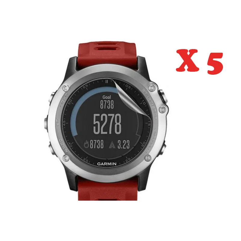 Ультра прозрачная HD мягкая защитная пленка для Garmin Fenix 3/Fenix3 HR защита дисплея полная защитная крышка для экрана(не стекло