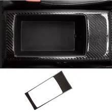 BBQ@ FUKA карбоновое волокно внутренний центр управления подлокотник коробка для хранения панель наклейка крышка Накладка для Audi A3 13-17 стиль аксессуары