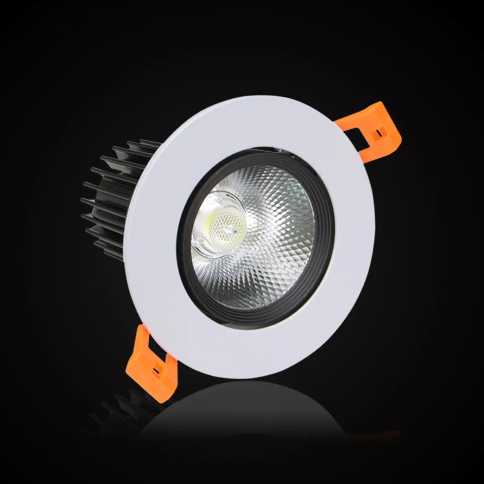 

YooE LED Downlight 3W 5W 7W 10W 15W 20W Round Recessed Spot Lamp 110V 220V Living room Bedroom Kitchen Indoor LED Spot Lighting