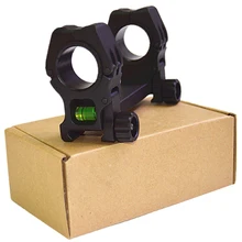 Airsoft M10 прицел горе 25,4 30 мм кольца с пузырьковым уровнем для спускового механизма диапазон крепления Принадлежности для охоты HT2-0033