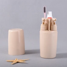 Дорожная зубная щетка держатель для зубной пасты спринцовка коробка для хранения шампуня для душа 2019ing