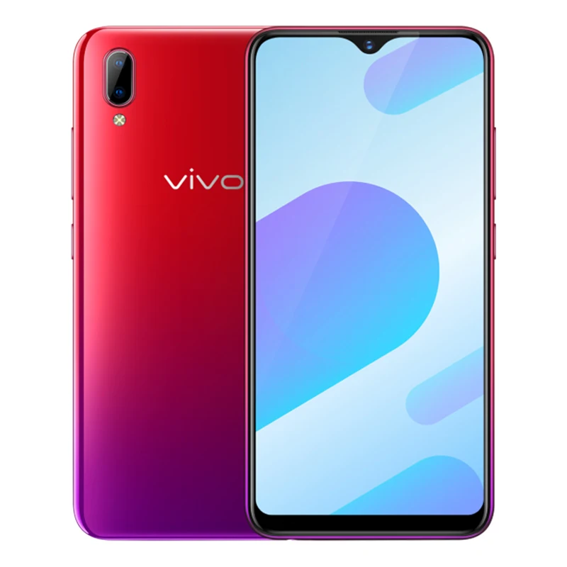 Оригинальный мобильный телефон Vivo Y93s 6,2 дюймов 4 Гб ОЗУ 128 Гб ПЗУ MT6762 Восьмиядерный Android 8,1 4030 мАч двойная камера Лицо ID смартфон