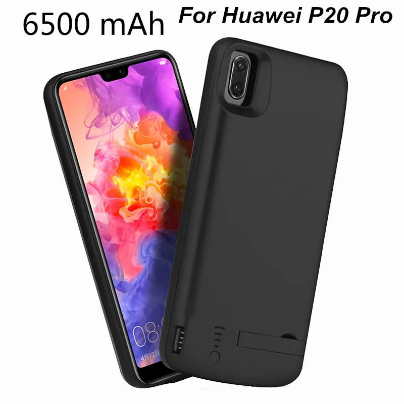 6500/5000 mah задняя крышка клип батарея для Huawei P20 Pro зарядное устройство чехол внешний