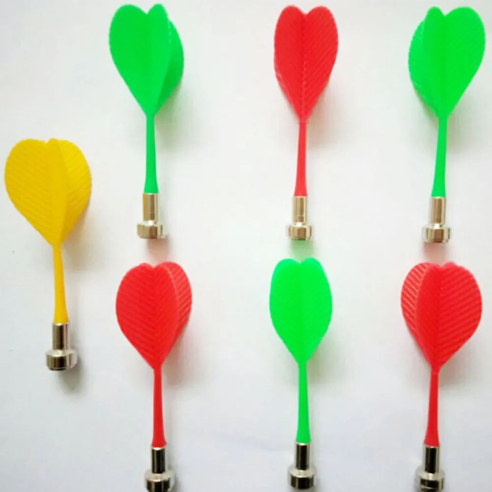 

10 Pcs Replacement Magnetic Darts Plastic Wing Dart for Magnet Dartboard Target Game Toys FH99