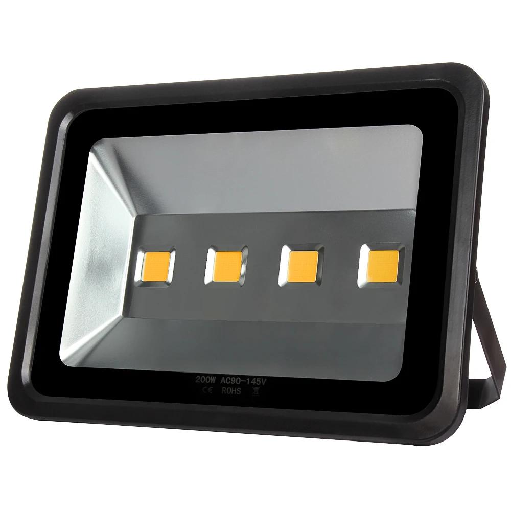 

1pcs Waterproof IP65 LED Floodlight 200W 110V 220V Warm/Cool White Outdoor LED Super Bright Flood Spotlight Lamp For Street
