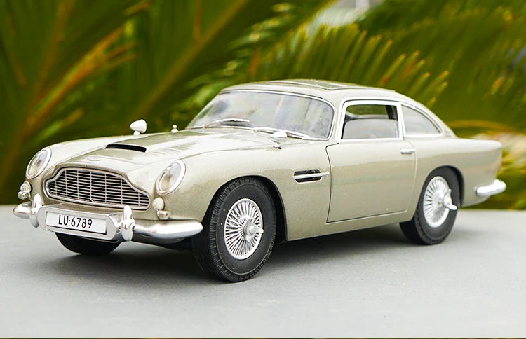 1:18 Масштаб Aston Martin DB5 007 версия фильма литая модель автомобиля игрушка для коллекции подарков игрушки для мальчиков