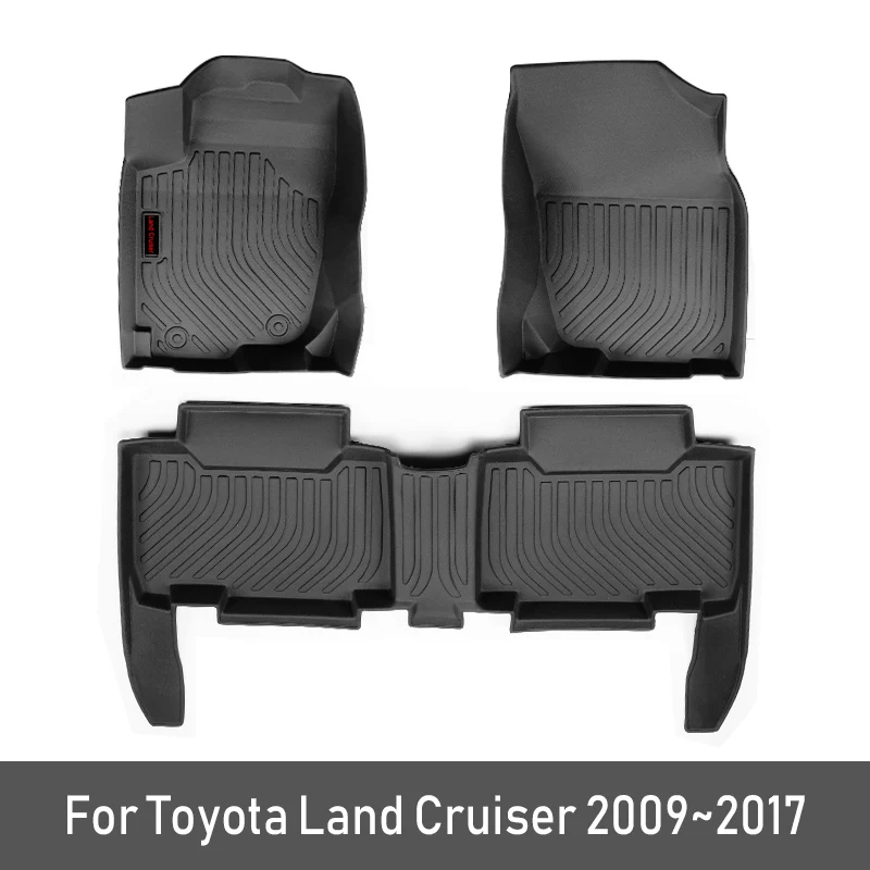 Новинка, TPE, Заказные автомобильные коврики для Toyota Land Cruiser Prado 2009-, накладки для ног, автомобильные коврики, аксессуары для укладки