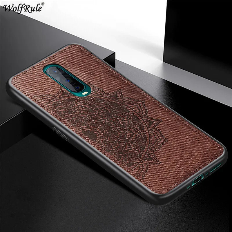 Чехол для Oppo RX17 Pro мягкий чехол из ТПУ тканевый бампер жесткий телефона s R17 6