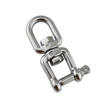 

Heavy Duty Big Stainless Eye and Jaw Swivel Marine SS304/316 Jaw-Eye Swivel Anchor Chain Connector Shackle 10mm 12mm 16mm