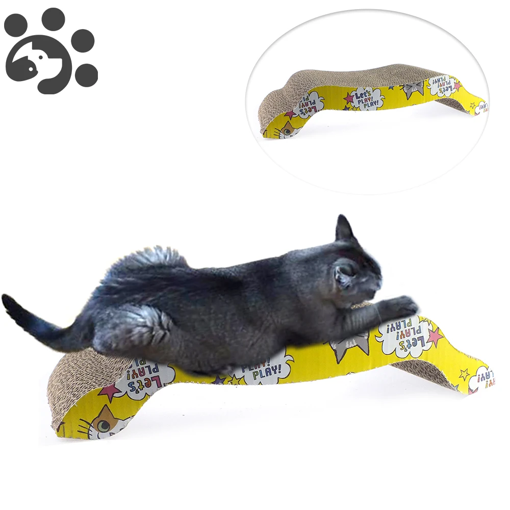 

Cat Toy for Scratching Cat Toys Pet Toy Corrugated Paper Board for Cat House Scratching Post Pets Products TY0017