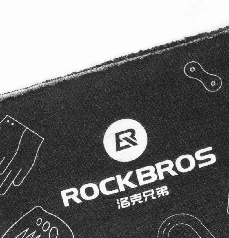 ROCKBROS велосипедная Спортивная маска для лица из флиса высокая эластичность дышащий шарф для бега велосипедный шарф велосипедная рыболовная Лыжная теплая маска бандана Мужская