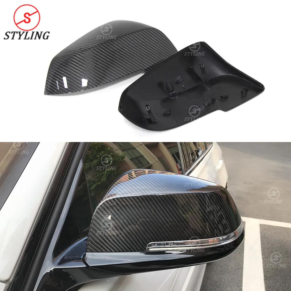 F22 F23 углеродное зеркальное покрытие M Look для BMW F20 F30 F32 F33 F36 F87 M3 X1 E84 ABS крышки