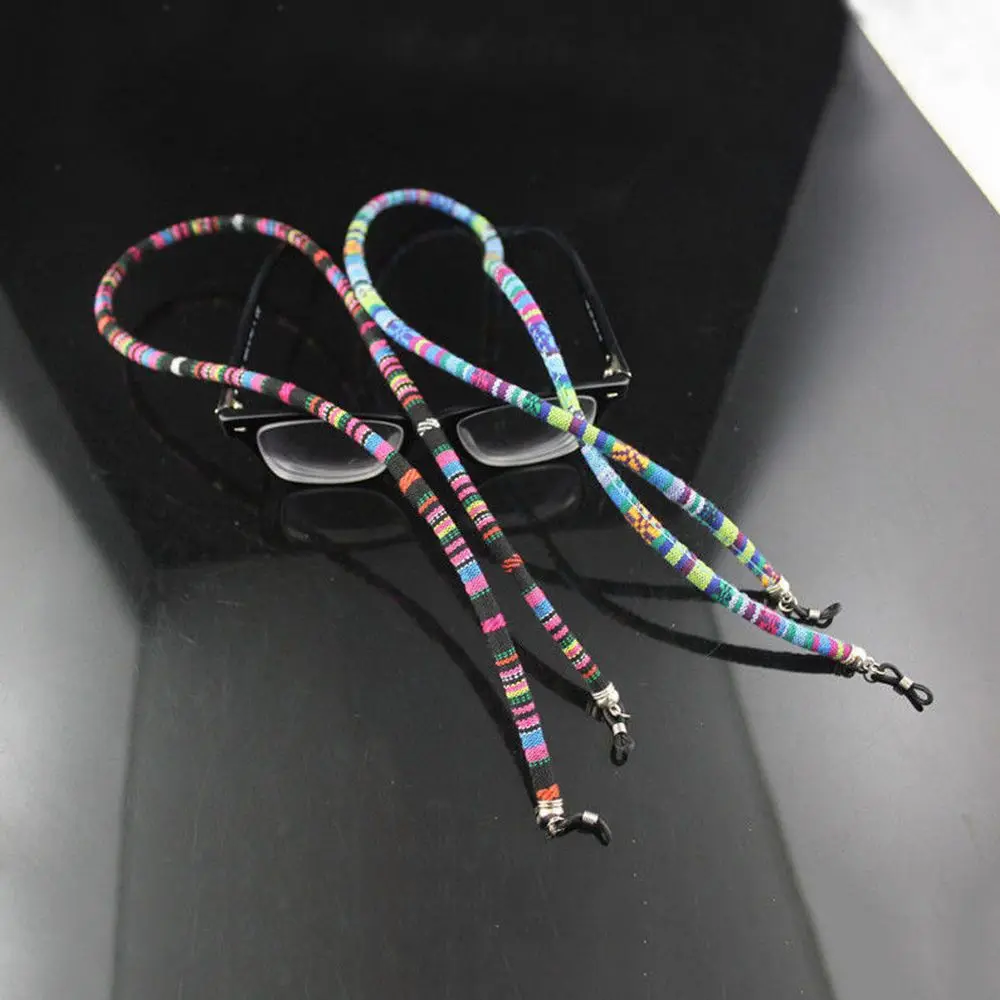 

Hot Sale 1PC Fashion Cotton Eyewear Spectacle Sun Glasses Neck Cord Sunglasses Chain Strap Sports Anti-Slip String Glasses Ropes