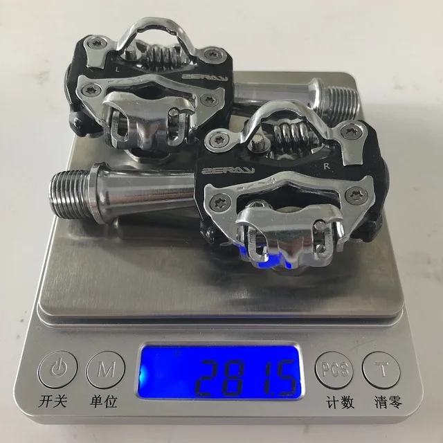 ZERAY ZP108S Cycling Road Bike MTB Clipless Pedals Selflocking Pedals SPD Compatible Pedals