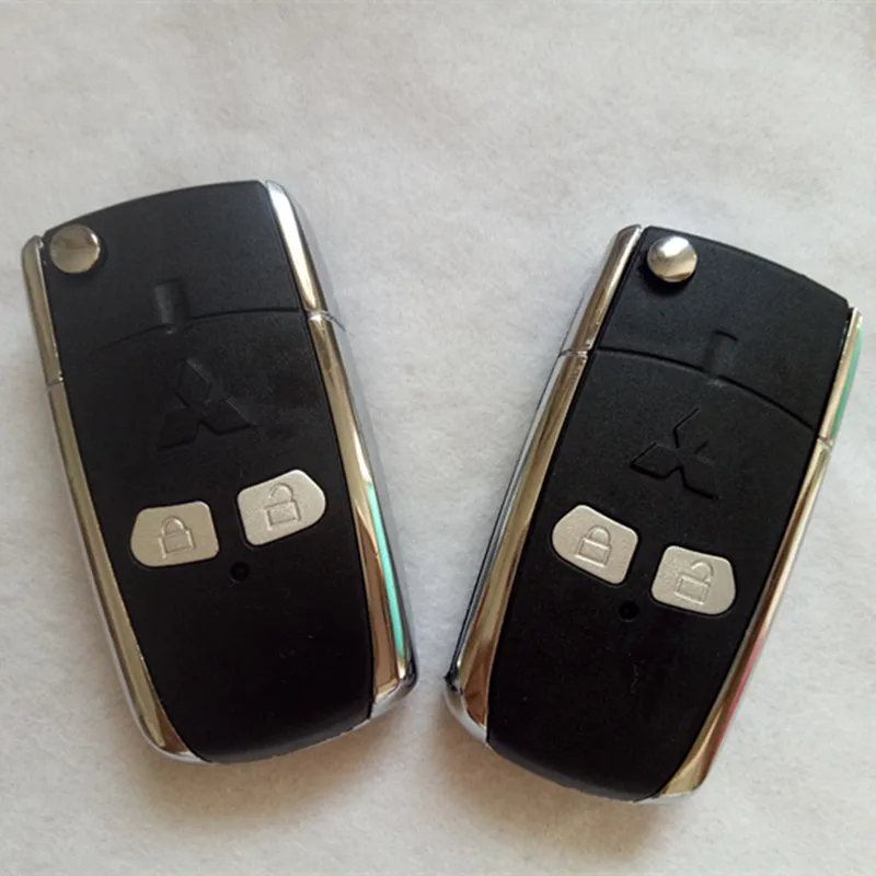 

DAKATU with LOGO 3 Buttons Modified Flip Folding Remote Key Shell for Mitsubishi ASX LANCER-EX GRANDIS Outlander Right Blade