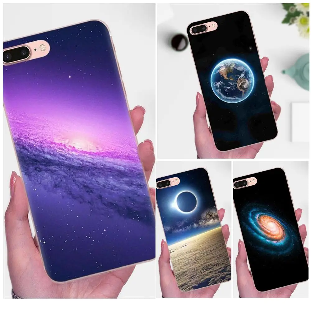 Мягкий чехол из ТПУ для Galaxy J1 J2 J3 J330 J4 J5 J6 J7 J730 J8 2015 2016 2017 2018 mini Pro Earth View with Space Satellite |