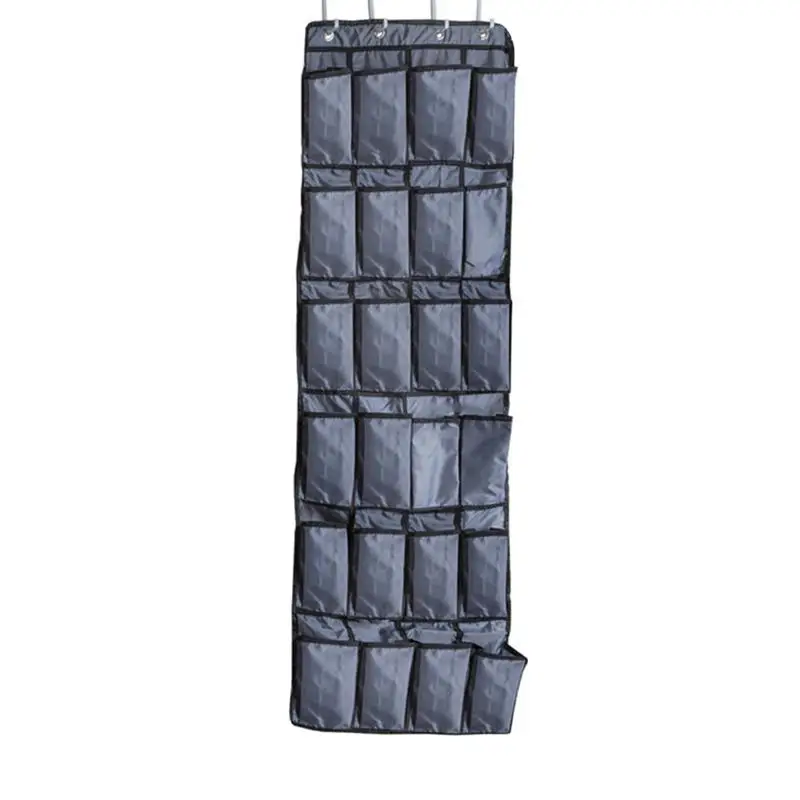 Over the Door Shoe Organizer 24 Large Pockets Hanging Shoe Organizer