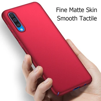 

100pcs Thin Matte PC Case For Samsung S10 E S9 S8 Plus Note 10 9 8 A8S A6S M30 M20 A50 A90 A70 A60 A40 A20 A10 Shockproof Cover