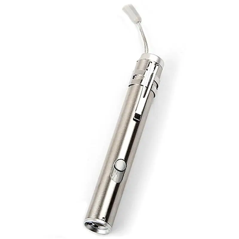 

3 in1 Mini USB Rechargeable LED Laser UV Torch Pen Flashlight Multifunction Lamp