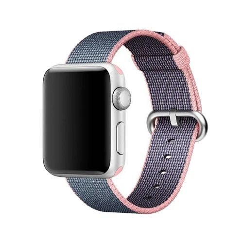 Тканый нейлоновый ремешок для apple watch, ремешок 42 мм, 38 мм, версия apple watch 4 5 44 мм 40 мм наручных часов iwatch, в едином положении во время занятий легкой атлетикой, 5/4/3/2/1 Спортивный wristbelt аксессуары - Цвет ремешка: 8