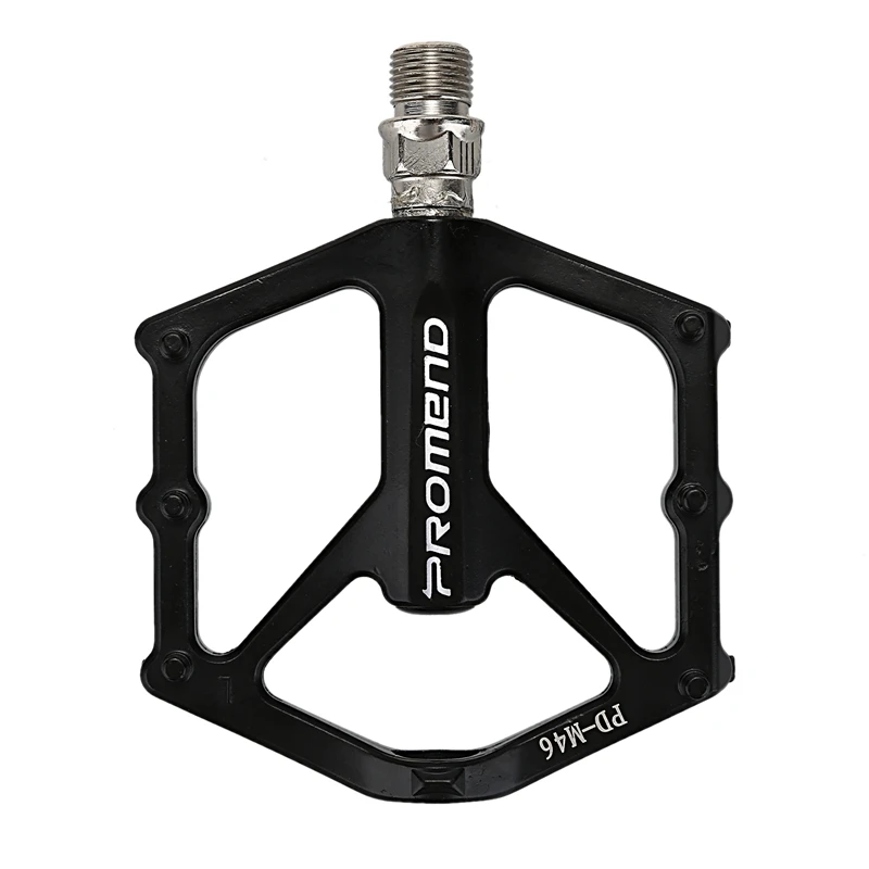 Горячая-Promend M46 педаль горного велосипеда bmx fixie велосипедные педали alu mtb сверхлегкие 310 г подшипники дорожный горный велосипед педаль для тренировок non